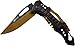 MTECH USA (MT-A705G2-YL) Ballistic MT A705G2 YL Spring Assist Folding Knife, Yellow