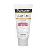Neutrogena Clear Face Break-Out Free Liquid-Lotion Sunscreen SPF 30 3 oz