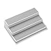madesmart Shelf Organizer - White | CABINET COLLECTION | 3-Tier Cabinet, Pantry, or Countertop Organizer | Soft-grip Lining and Non-slip Fee | BPA-Free