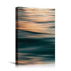 signwin Canvas Wall Art Water Reflections Abstract Colorful...