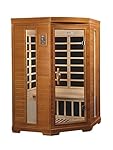 DYNAMIC SAUNAS AMZ-DYN-6225-02 Bilbao 2-Person Corner Far Infrared Sauna