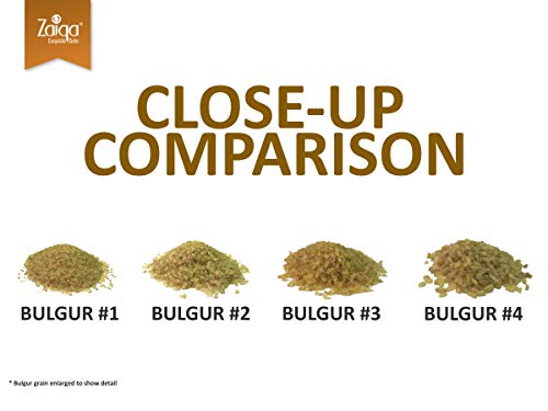 Bulgur Wheat #3 | Easy to Prepare, Delicious to Taste, 100% Whole Wheat Goodness | Good for Nutritious Quick Side Dishes, Pilafs & Soups | Also a Rice Alternative - 2 LBS (No. 3 - Coarse Grain)