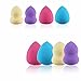 4PCS Pro Beauty Flawless Makeup Foundation Puff Multi Shape Sponges Blender