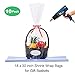 LazyMe Clear Easter Basket Cellophane Bags Shrink Wrap Bags Cello Bags for Gift Basket, 18x30 inch (10 pcs)