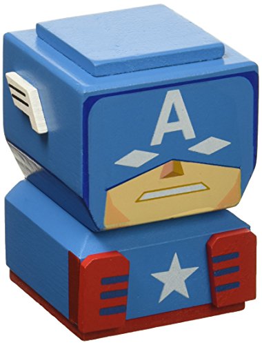 Entertainment Earth Captain America Tiki Totem Action Figure - Thumbnail 2