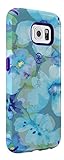 Speck Products CandyShell INKED Case for Samsung Galaxy S6 - Carrying Case - Frustration-Free Packaging - Aqua Floral Blue/UltraViolet Purple