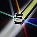 JZENT 20mm Optical Glass Prism RGB Dispersion Prism Physics Light Spectrum Educational Model Outdoor Take Pictures Camera Filter Photo Photography Tool K9-02