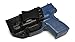 Rounded IWB Holster Fits: Springfield XD 3 in Holster - RH - Black Kydex - Concealment Express - American Made