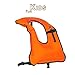 Faxpot Children Snorkel Vest Boys & Girls Inflatable Snorkeling Jacket for Diving Swimming Safety
