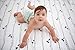 Clover & Sage Organic Muslin Baby Toddler Blanket - 100% Hypoallergenic Cotton Bed Blankets - Lucky Birds