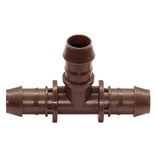 Rainbird XF Series Barbed Insert Fitting X Barb X Barb Tee, 17mm