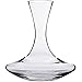 Wine Enthusiast Crystal Vivid Wine Decanter – Hand Blown, Lead-Free, Wide Base Aerating Glass Bottle w/ Minimizing Drip Spout (47oz)