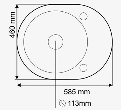 SCHWARZ-GRANITSPLE-EINBAUSPLE-KCHENSPLE-SPLE-SPLBECKEN-OVAL-DREHEXCENTER-10-JAHRE-GARANTIE