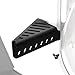 Xprite Door-off Foot Pegs Compatible with 2007-2018 Jeep Wrangler JK JKU 2/4 DR, Metal Steel Exterior Hinge Mounted Front Door Rest Pedals Accessories with Hollow Style, Pair