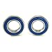 TRB RC 15x28x7mm 6902-2RS Ball Bearings ABEC 3 Blue Rubber Seals (2)