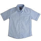 French Toast Short Sleeve Oxford Shirt Boys