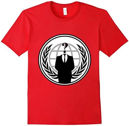 Mens Anonymous International ANON T-Shirt XL Red