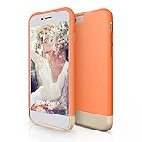 iPhone 6 Case, Maxboost [Vibrance Series] Protective Slider Case for Apple iPhone 6 (4.7) SOFT-Interior Scratch Protection with Vibrant Color - Peaches N’ Cream/Champagne Gold