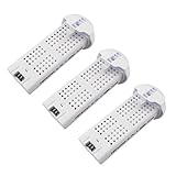 Fytoo 3pcs3.7V 400mah Lithium Battery for SYMA X22 X22W Four-axis Aircraft RC Quadcopter Drone Battery Spare Part White