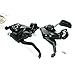 SHIMANO ST-EF51 Brake & Shifter Levers Combo Set 3x8 Pair With Shift Cable And End Caps