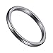2mm Super Slim White Tungsten Ring Top Polished Comfort Fit Rings Domed Couple Rings Mens Womens Wedding Bands