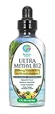 Ultra Methyl B12 - Liquid Vitamin B12 Drops (as Methylcobalamin)- Up to 96% Absorption - Help Fights fatigue and provide natural energy* - 4 oz, 24 servings