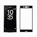 Zshion Screen Protector for Sony XZ Premium , 9H Hardness Tempered Glass Screen Protector for Sony Xperia XZ Premium with Anti-fingerprint Bubble-Free (Black)