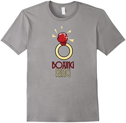Men's Boxing Ring Glove Punch Kick Wrestling Champion Winner Shirt Small Slate