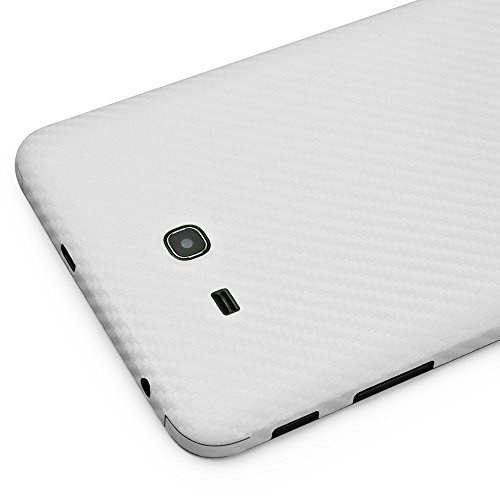 ArmorSuit MilitaryShield - Samsung Galaxy Tab 3 Lite 7" Screen Protector + White Carbon Fiber Full Body Skin Protectorw/ Lifetime Replacements