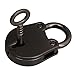 BQLZR Nickel Black Zinc Alloy Small Archaize Padlocks Old Vintage Antique Style Luggage Box Key Lock with Key Pack of 10