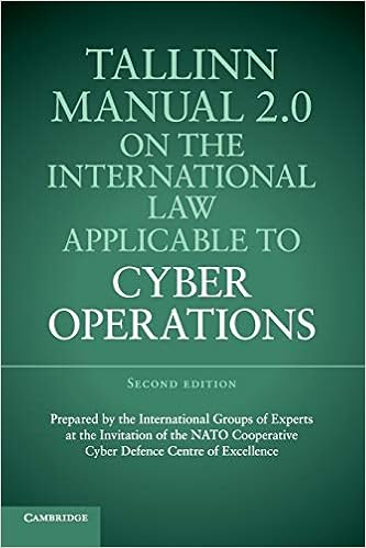 Tallinn Manual 2 0 On The International Law Applicable To Cyber