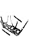 Real Black Leather Heavy Duty Adult Sex Sling Swing with Stirrups mountable