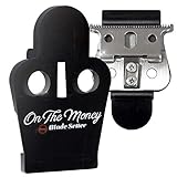 The Rich Barber On The Money 10 Second Blade Setter | Zero Gap Tool for Sharper Lines, Cleaner Fades & Precision Detail | Full Precision Shave in Seconds (Andis Outliners)