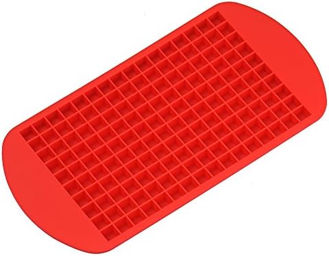 Huiyiyu 160 Grid Small Square Silica gel Ice Lattice (with OPP bag packing) Food Grade Silicone Multi-color Ice Tray