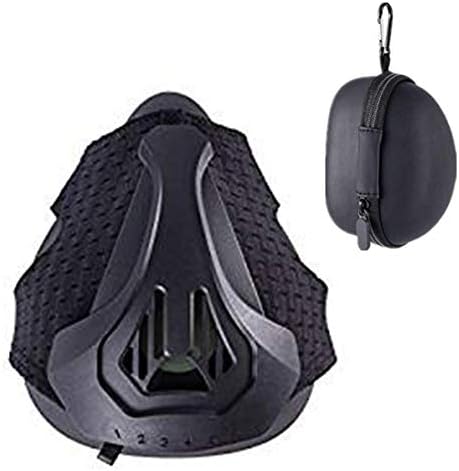 Demana Workout Mask,6 Levels of Resistance Training Mask High Altitude Running Peak Resistance Breathin