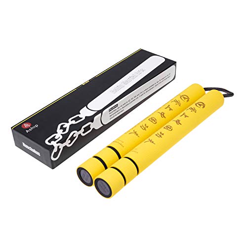 image for Aship Safety Foam Martial Art Sticks with Swivel Chain - Martial Arts 