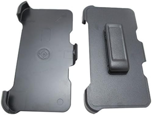 Black Rotating Swivel Replacement Holster Belt Clip for Otterbox Defender Case fits Apple iPhone 6 6S with Kickstand