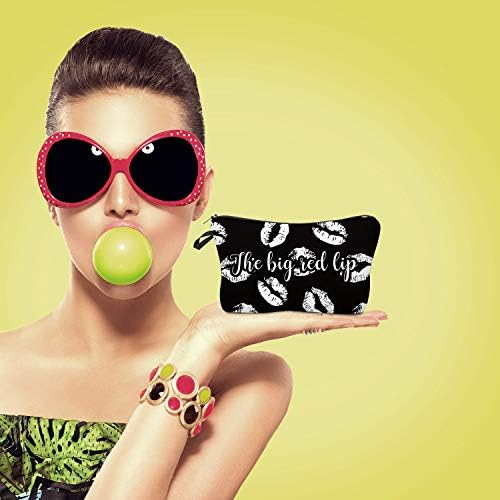 10 Pieces Letters Makeup Bags Cosmetic Pouch Travel Zipper Cosmetic Organizer Toiletry Bag Printing Pencil Bag for Women Girls Supplies Christmas (Black and White Style) 7 10 Pieces Letters Makeup Bags Cosmetic Pouch Travel Zipper Cosmetic Organizer Toiletry Bag Printing Pencil Bag for Women Girls Supplies Christmas (Black and White Style)