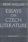 Hardcover Essays on Czech Literature Book