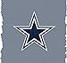 Duck Brand 241416 Dallas Cowboys NFL Team Logo Duct Tape, 1.88-Inch by 10 Yards, Single Roll