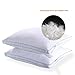 Homelike Moment Goose Feather Down Pillows for Sleeping 2 Pack Bed Pillow King Size Pillows Set of 2 Hypoallergenic Gusseted
