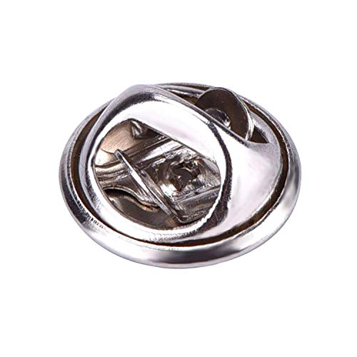 image for Onwon 30 Pieces Brass Butterfly Cluth Badge Insignia Clutches - No Too