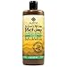 Alaffia - Authentic African Black Soap, All-in-One Body Wash, Shampoo, and Shaving Soap, All Skin and Hair Types, Fair Trade, No Parabens, Non-GMO, No SLS, Peppermint, 32 Ounces (FFP)