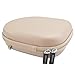 Linkidea Case for B&O Play H2, H6, H8, H9, H9i, Sony XB950B1 XB950N1 Headphones/Hard Carrying Bag/Headset Protective Travel Bag with Space for Cable, Charger and Accessories (Flesh Tone)