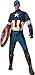 Rubie's Costume Co Men's Avengers 2 Age Of Ultron Deluxe Adult Captain America Costume, Multi, Standard