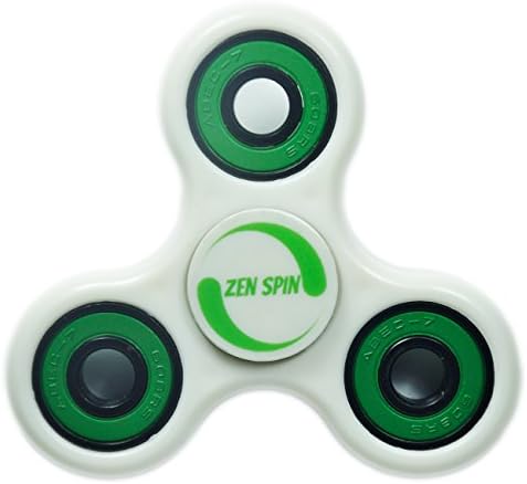 Zen Spin Fiddle & Fidget Spinner Toy - Perfect for Focus, Anxiety, Stress and Relaxation - ADD, ADHD