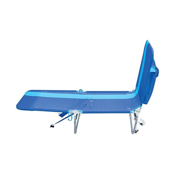 Rio Beach Portable Folding Backpack Beach Lounge Chair with Backpack