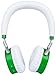 Puro Sound Labs JuniorJams On-Ear Headphones Wireless Foldable Kids Earphones with Bluetooth, Volume Limiting, Lightweight and Noise Isolation for Smartphones/PC/Tablet - JuniorJams Green
