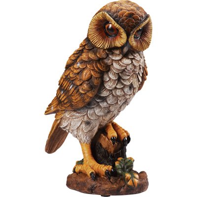 Motion-Detecting Owl Decoy - 12 1/4in.H, Model# FC70092
