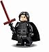 LEGO Kylo Ren Minifigure w/scar on face : Star Wars The Last Jedi Episode VIII